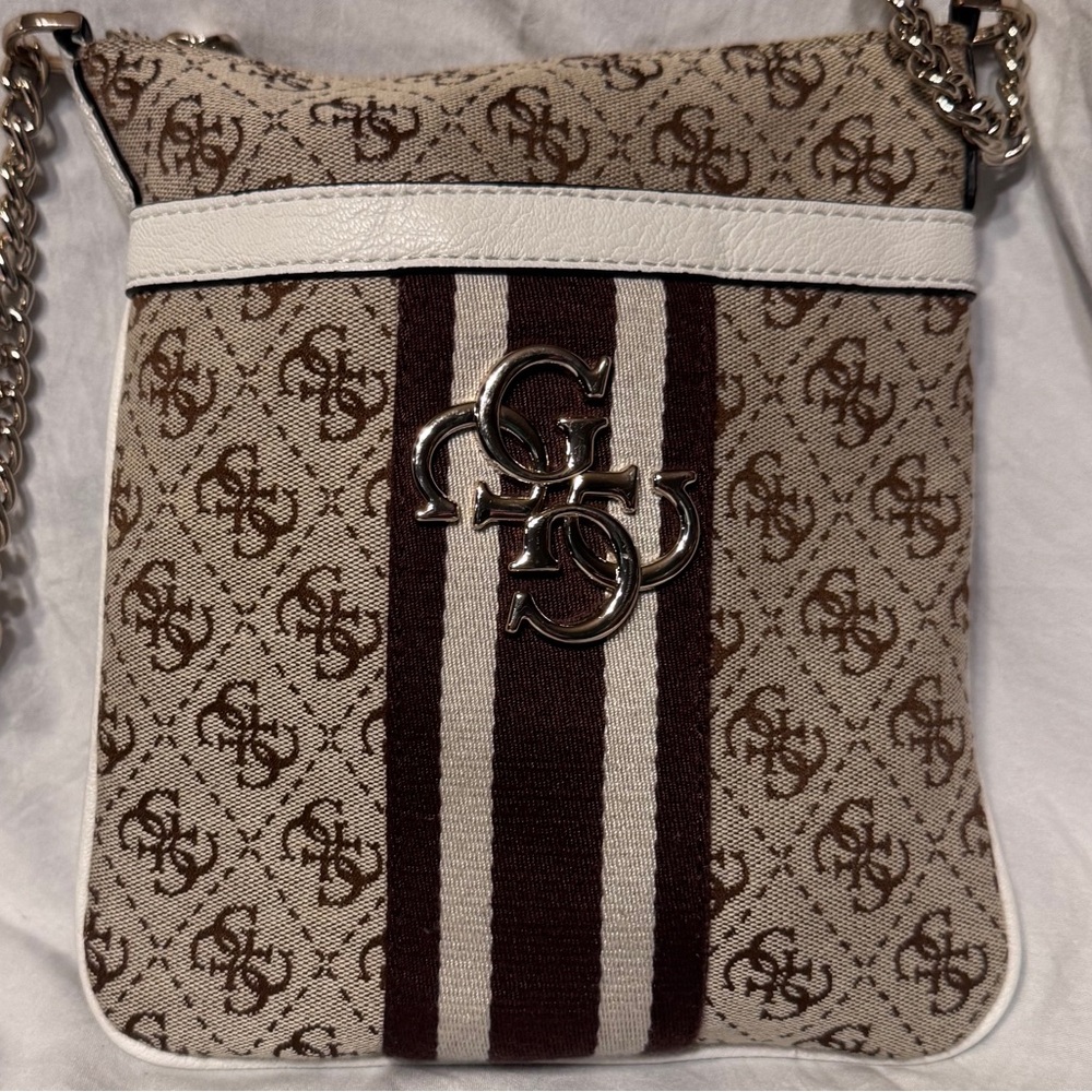 Guess Beige Monogrammed Interior